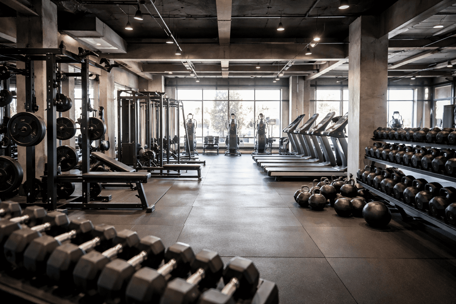 Ambiente del gimnasio Pinafit